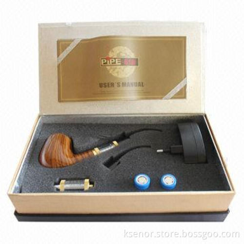 Newest High-quality E-pipe E-cigarette Kit with 900mAh Battery Capacity